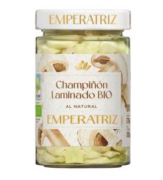 Champiñón Laminado Conserva Cristal Emperatriz Bio 370 ml