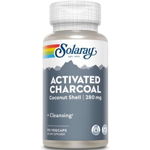 Charcoal Activated Solaray 90 VegCaps