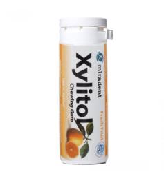 Chicles de Xylitol Sabor Frutas Miradent Bote 30uds