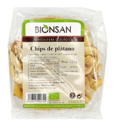 Chips de Plátano Bionsan Bio 125g