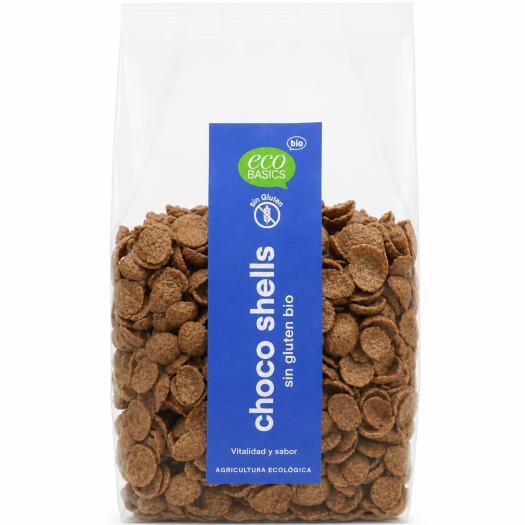 Choco Shells Sin Gluten EcoBasics Bio 160g