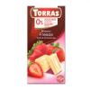 Chocolate Blanco con Fresas Sin Azúcar Classic Convencional 75g