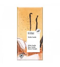 Chocolate Blanco con Vainilla Bourbon Bio Vivani 80g