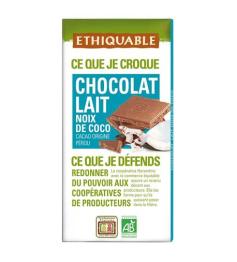 Chocolate con Leche y Coco Ethiquable Bio 100g