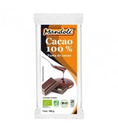 Chocolate Negro 100% Cacao Bio 100g