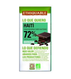 Chocolate Negro 72% Haití Ethiquable Bio 100g