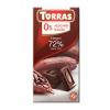 Chocolate Negro 72% Sin Azúcar Classic Convencional 75g