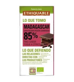 Chocolate Negro 85% Madagascar Ethiquable Bio 100g