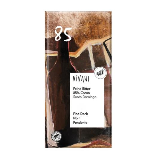 Chocolate Negro 85% Santo Domingo Bio Vivani 80g