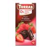 Chocolate Negro con Fresas Sin Azúcar Classic Convencional 75g
