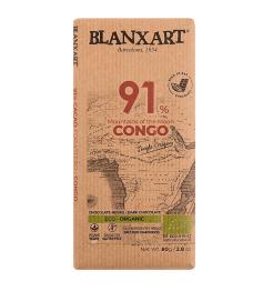 Chocolate Negro Congo 91% Blanxart Bio 75g