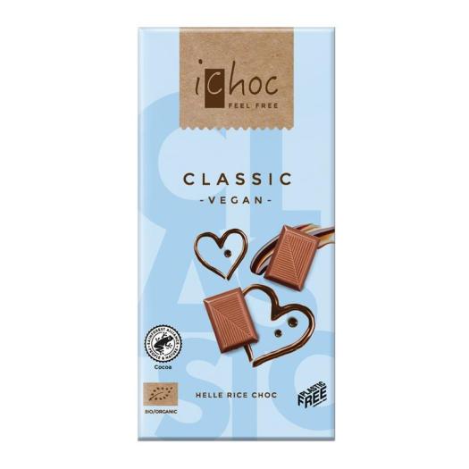Chocolate Vegano Clásico Bio iChoc 80g