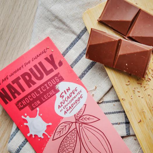 Chocolicious con Leche Bio Natruly 85g