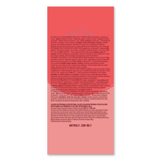 Chocolicious con Leche Natruly 85g