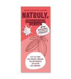 Chocolicious con Leche Natruly 85g