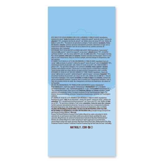 Chocolicious con Leche y Almendra Natruly 85g