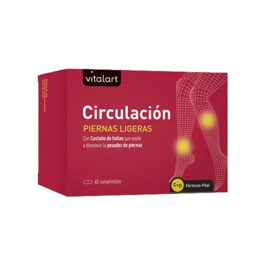 Circulación Piernas Ligeras Vitalart 60 Comprimidos