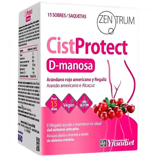 Cistprotect D-Manosa Zentrum Ynsadiet 15 Sobres