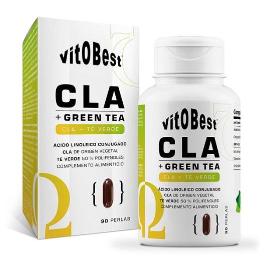 CLA con Té Verde Vitobest 90 Perlas