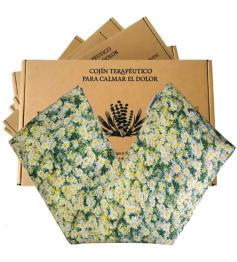 Cojín Terapéutico con Funda Manzanilla Aromedi 15x48cm