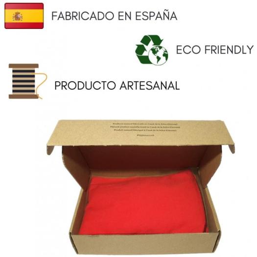 Cojín Terapéutico con Funda Roja Aromedi 15x48cm