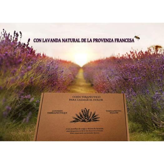 Cojín Terapéutico con Funda Verde Aromedi 15x48cm