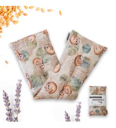 Cojín Terapéutico de Loneta con Koalas Aromedi 15x48cm