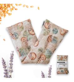 Cojín Terapéutico de Loneta con Koalas Aromedi 15x48cm