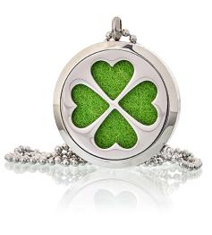 Colgante de Aromaterapia Trébol 30mm