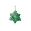 Colgante Merkaba de Cuarzo Verde