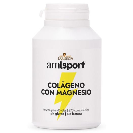 Colágeno con Magnesio  AMLSport 270 Comprimidos