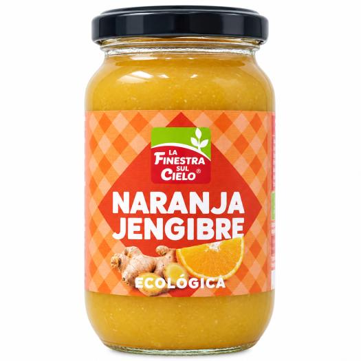 Compota de Naranja y Jengibre La Finestra Bio 280g