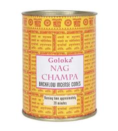 Conos de Incienso Cascada Nag Champa Goloka 18uds