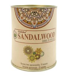 Conos de Incienso Cascada Sandalo Goloka 18uds