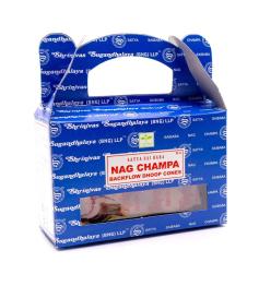 Conos de Incienso para Cascada Nag Champa Satya 75g