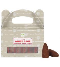Conos de Incienso para Cascada Salvia Blanca Satya 75g