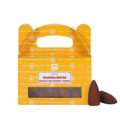 Conos de Incienso para Cascada Sándalo Satya 75g