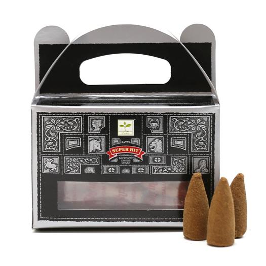 Conos de Incienso para Cascada Super Hit Satya 24uds