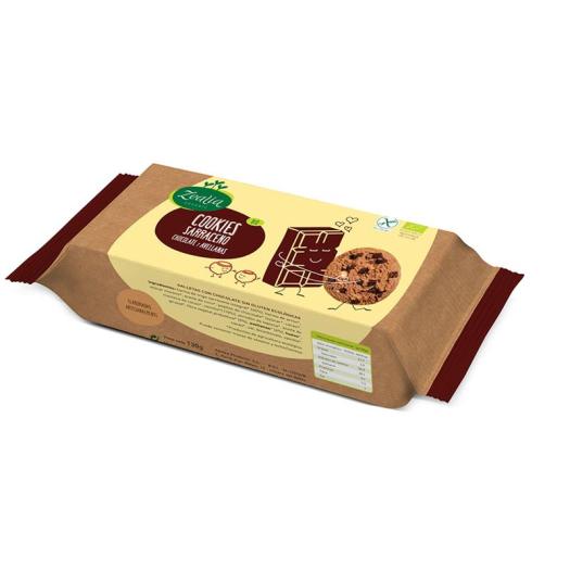 Cookies Sarraceno Chocolate y Avellanas Sin Gluten Zealia Bio 130g