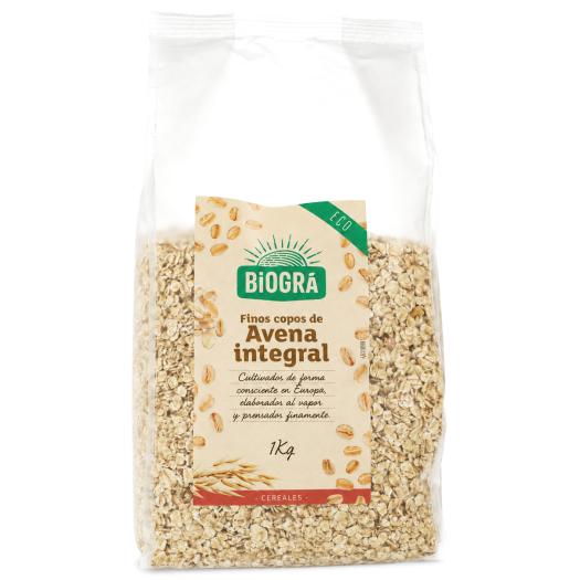 Copos de Avena Finos Integrales Biográ Bio 1kg