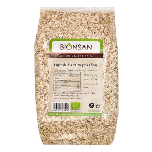 Copos de Avena Finos Integrales Bionsan Bio 500g