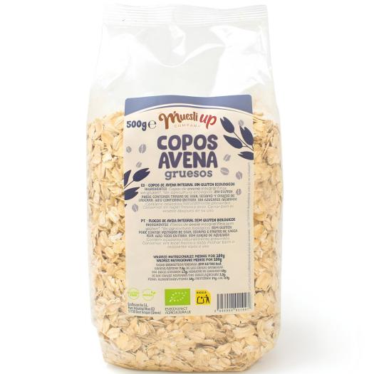 Copos de Avena Gruesos Gluten Free Bio 500g