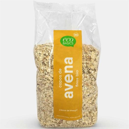 Copos Integrales de Avena Finos EcoBasics Bio 500g