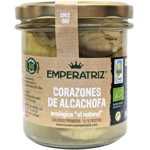 Corazones de Alcachofa al Natural Emperatriz Bio 330g