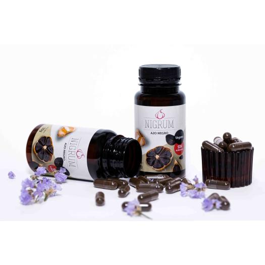 Cápsulas de Ajo Negro Puro 850 mg Nigrum 45 caps.