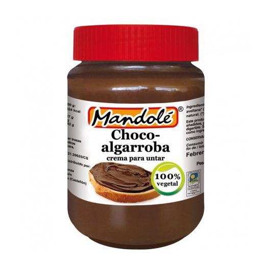 Crema Algarroba y Avellanas Bio 375g