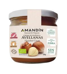 Crema De Avellanas Amandín Bio 330g