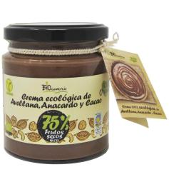 Crema de Avellanas Anacardos y Cacao Biocomercio Bio 250g
