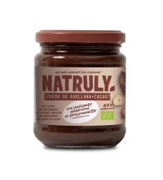 Crema de Avellanas con Cacao Natruly Bio 200g