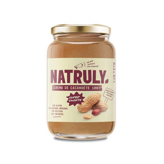 Crema de Cacahuete 100% Super Smooth Natruly 500g